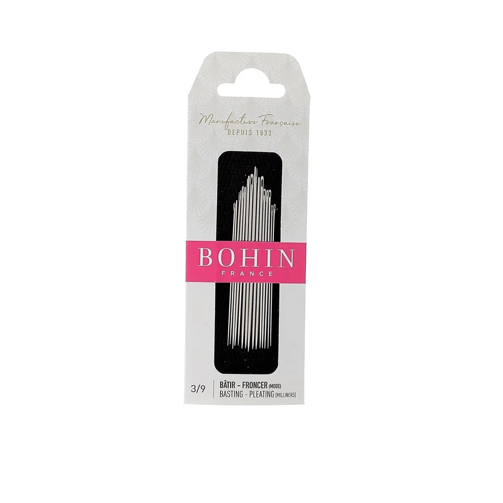 Bohin needles for pleating Assorted 3/9