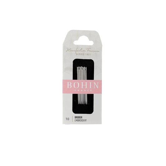 Bohin embroidery needles No.10