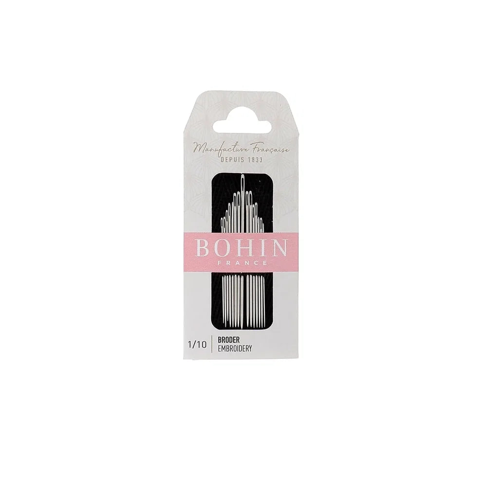Bohin needles for Embroidery Assorted 1/10