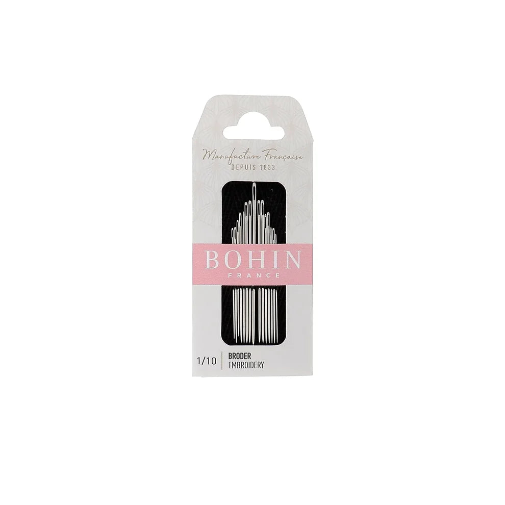Bohin embroidery needles No.10