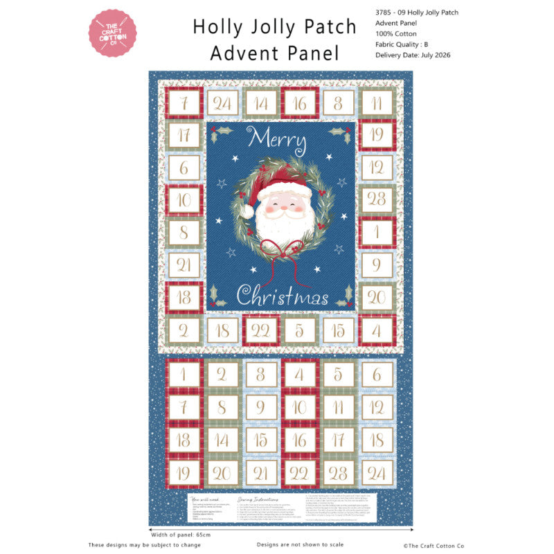 advent calendar - Holly Jolly Patch Advent