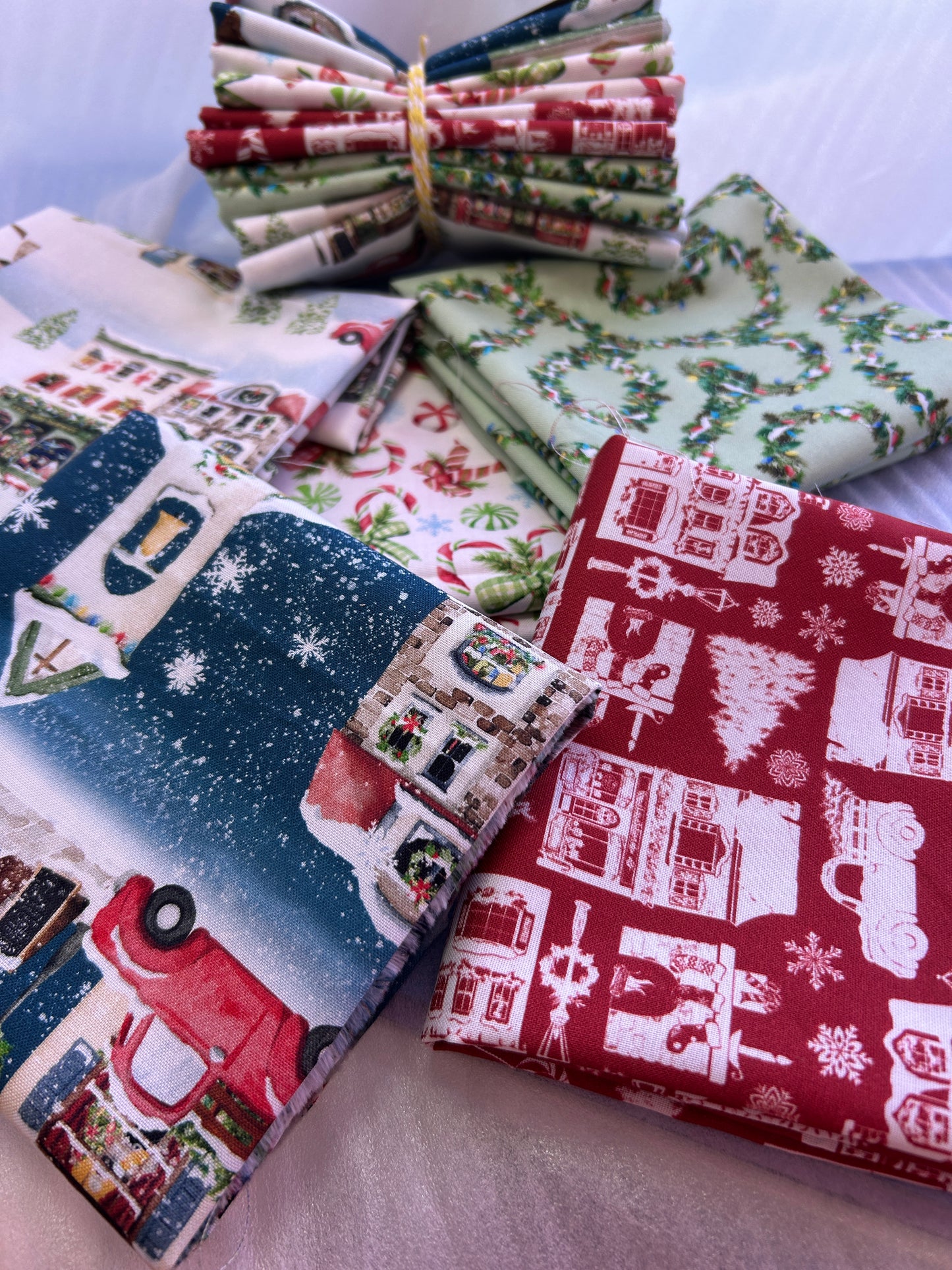 Winter Village - fat quarter bundle