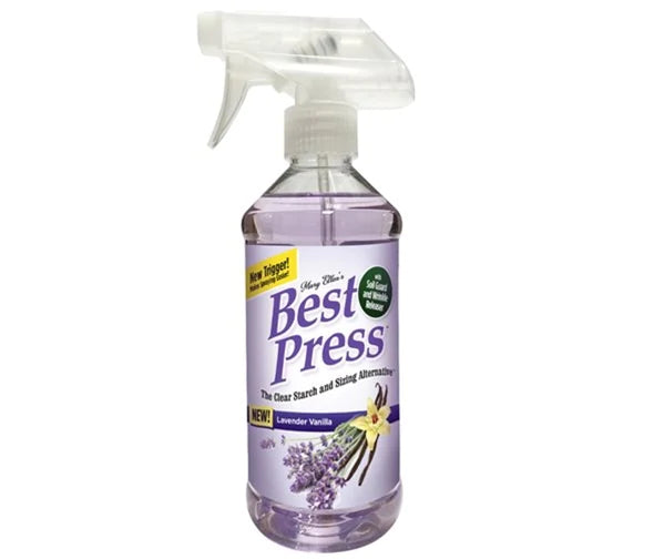 Best Press - ironing spray 16 0z (450 ml) starch alternative