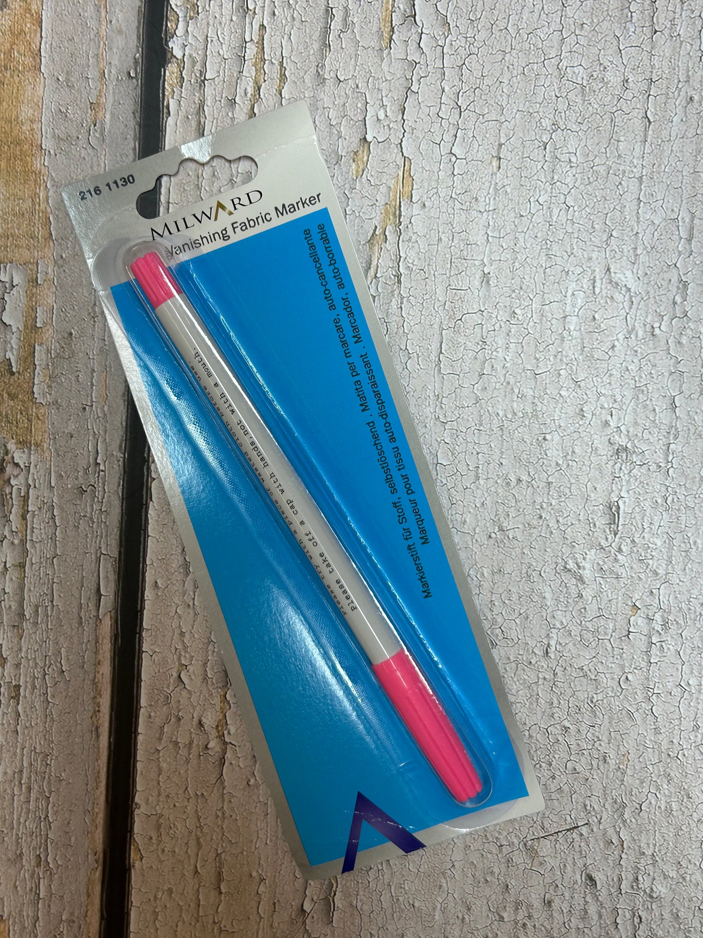 Millard vanishing fabric marker