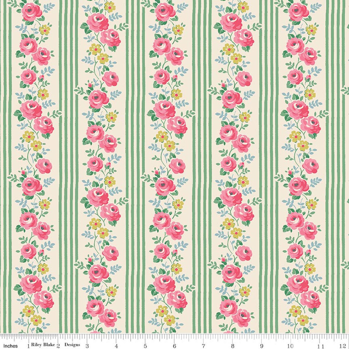 Cath Kidston - Pre-Order - Classic Stripe green expected NOVEMBER 2026