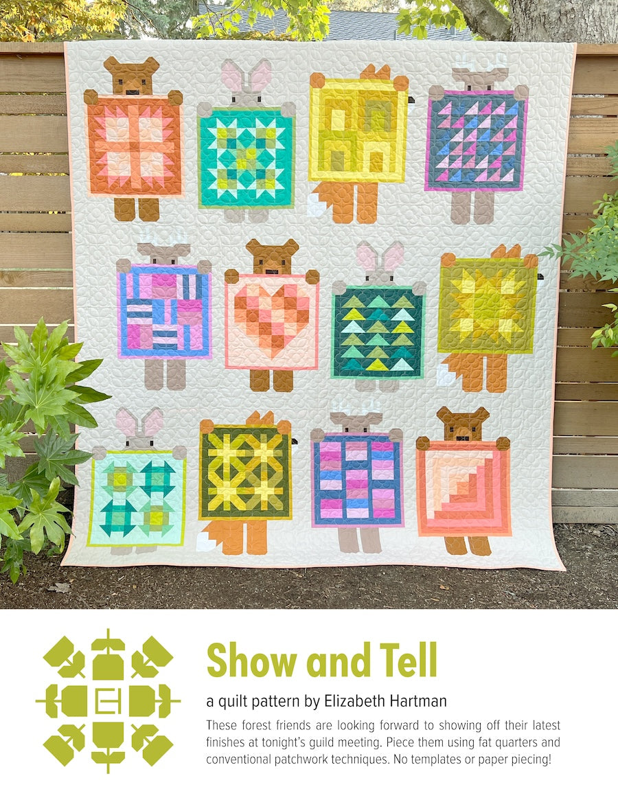 Show and Tell quilt pattern -Elizabeth Hartman