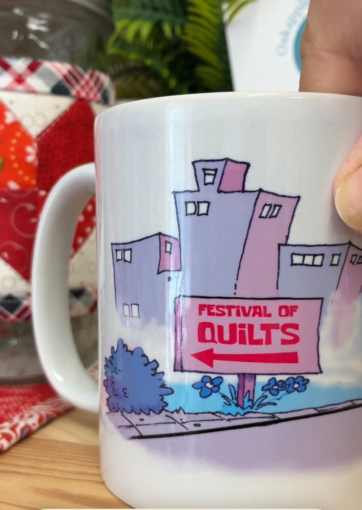 Dario Mug - Festival of Quilts