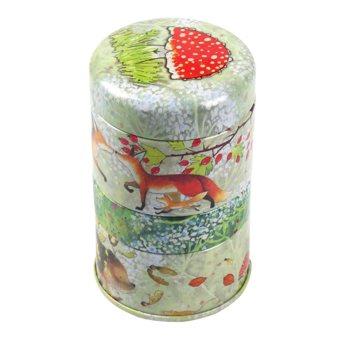Emma Ball - Mini stacker tin - wildlife