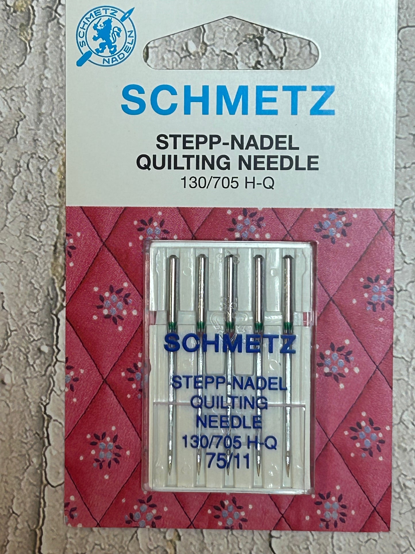 Schmetz quilting needles 75/11  710747
