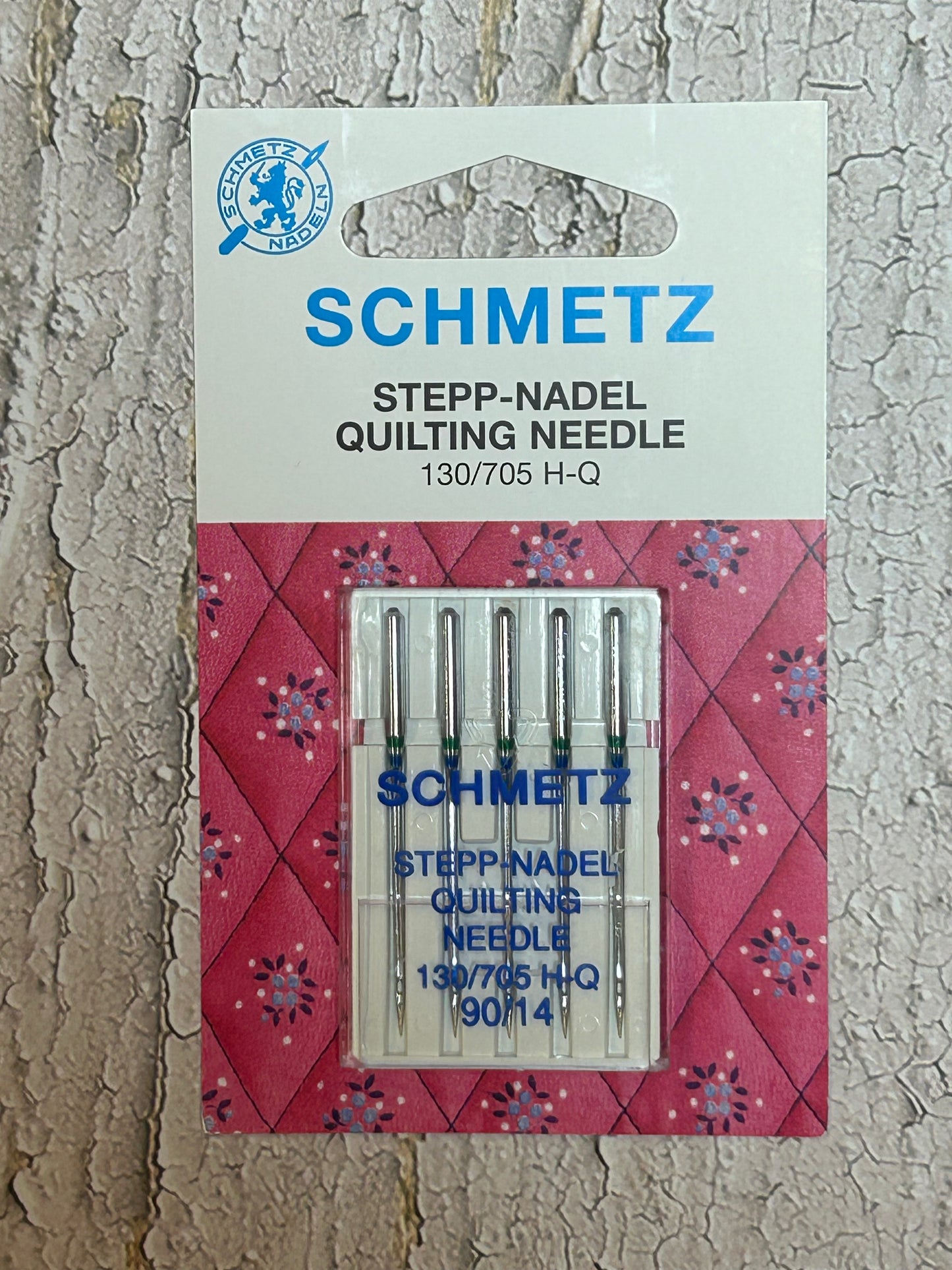 Schmetz quilting needles  90/14   710687