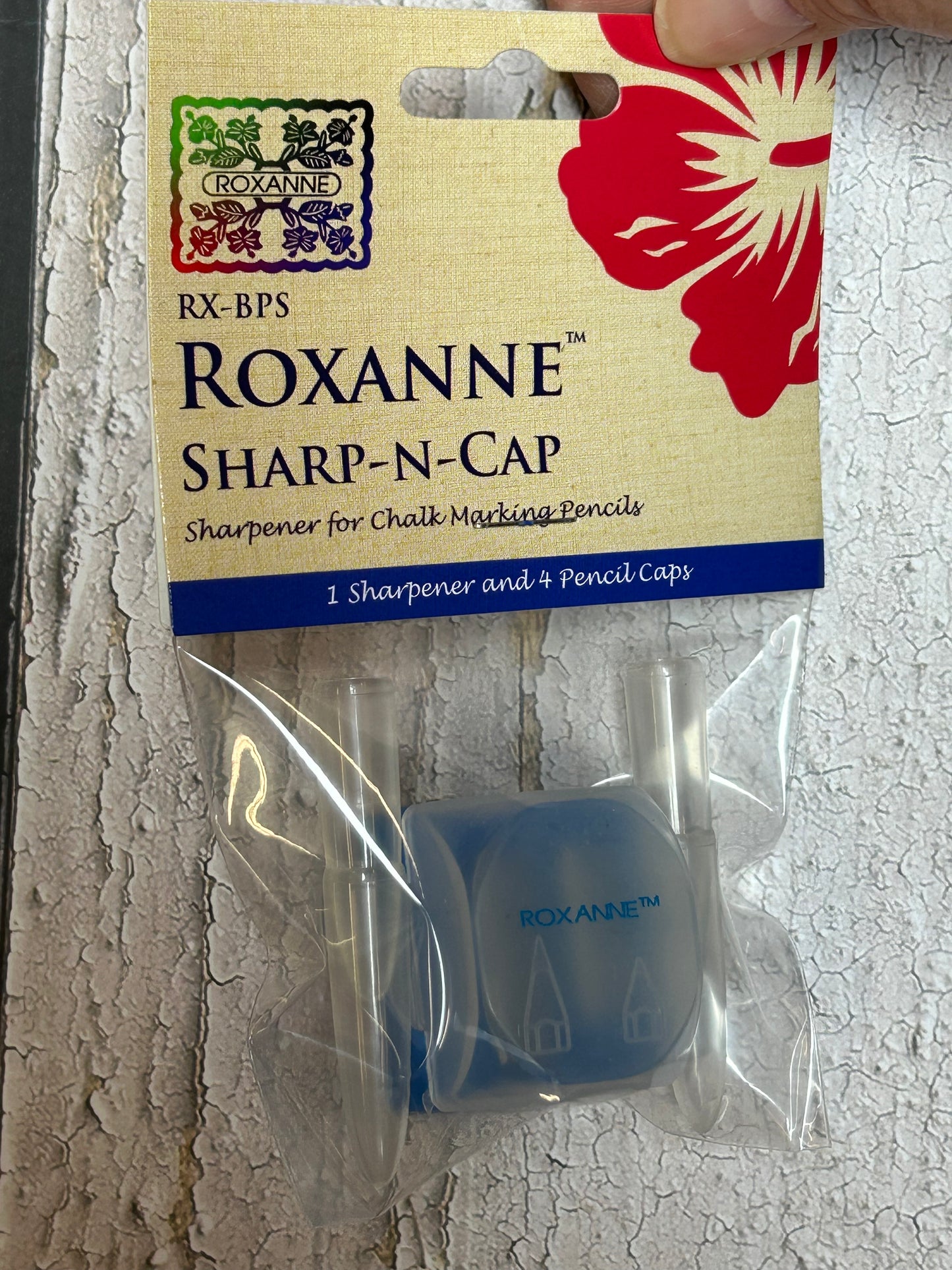 Roxanne sharp ‘n’ cap pencil sharpener & cap