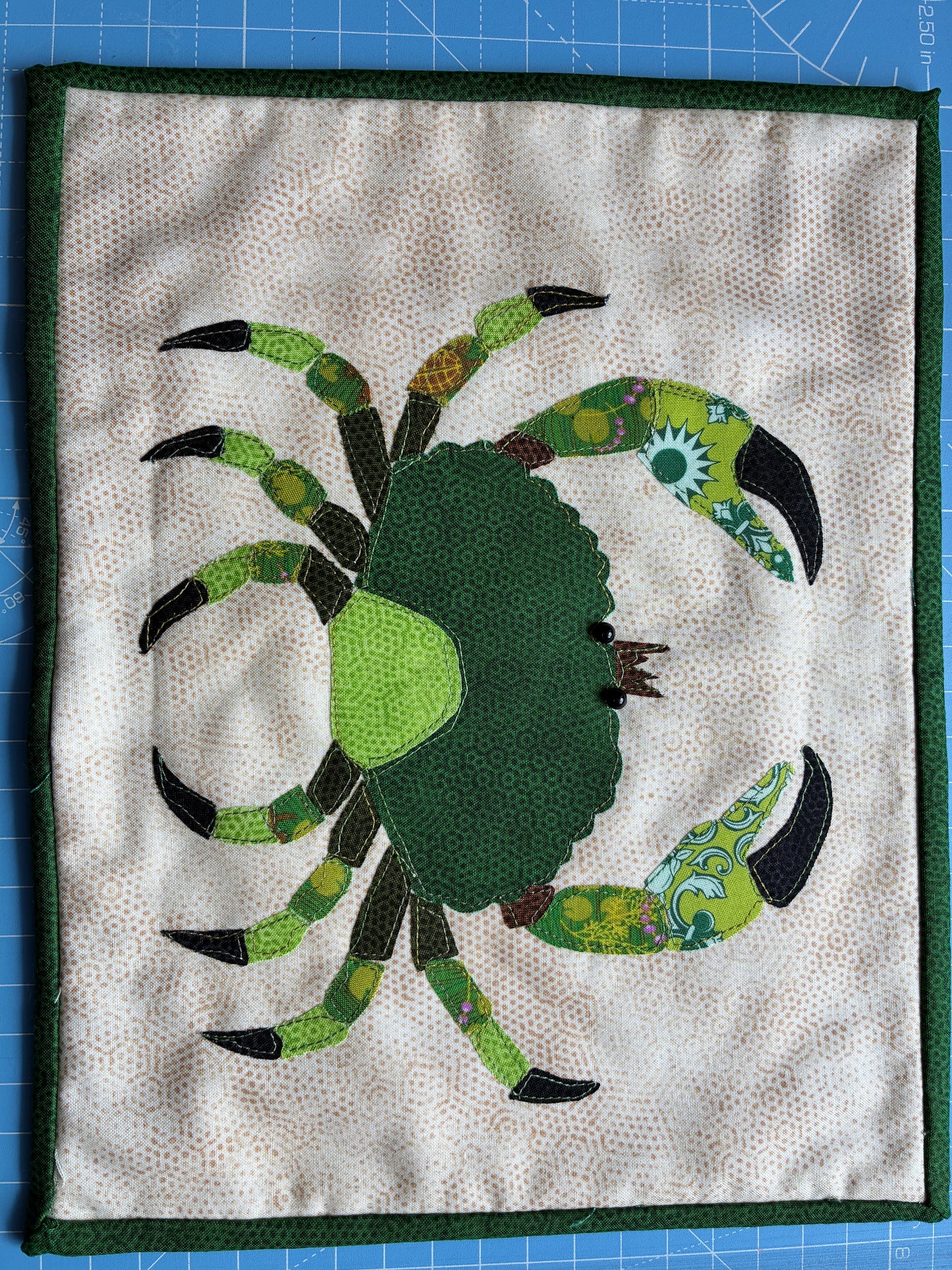 Scrappy Crab - red or green PRE-ORDER