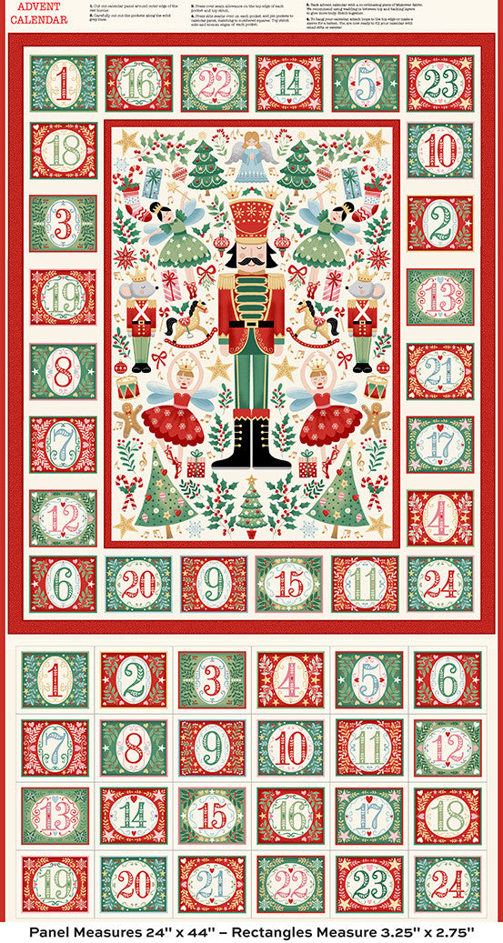 Advent Calendar - The Nutcracker, cream