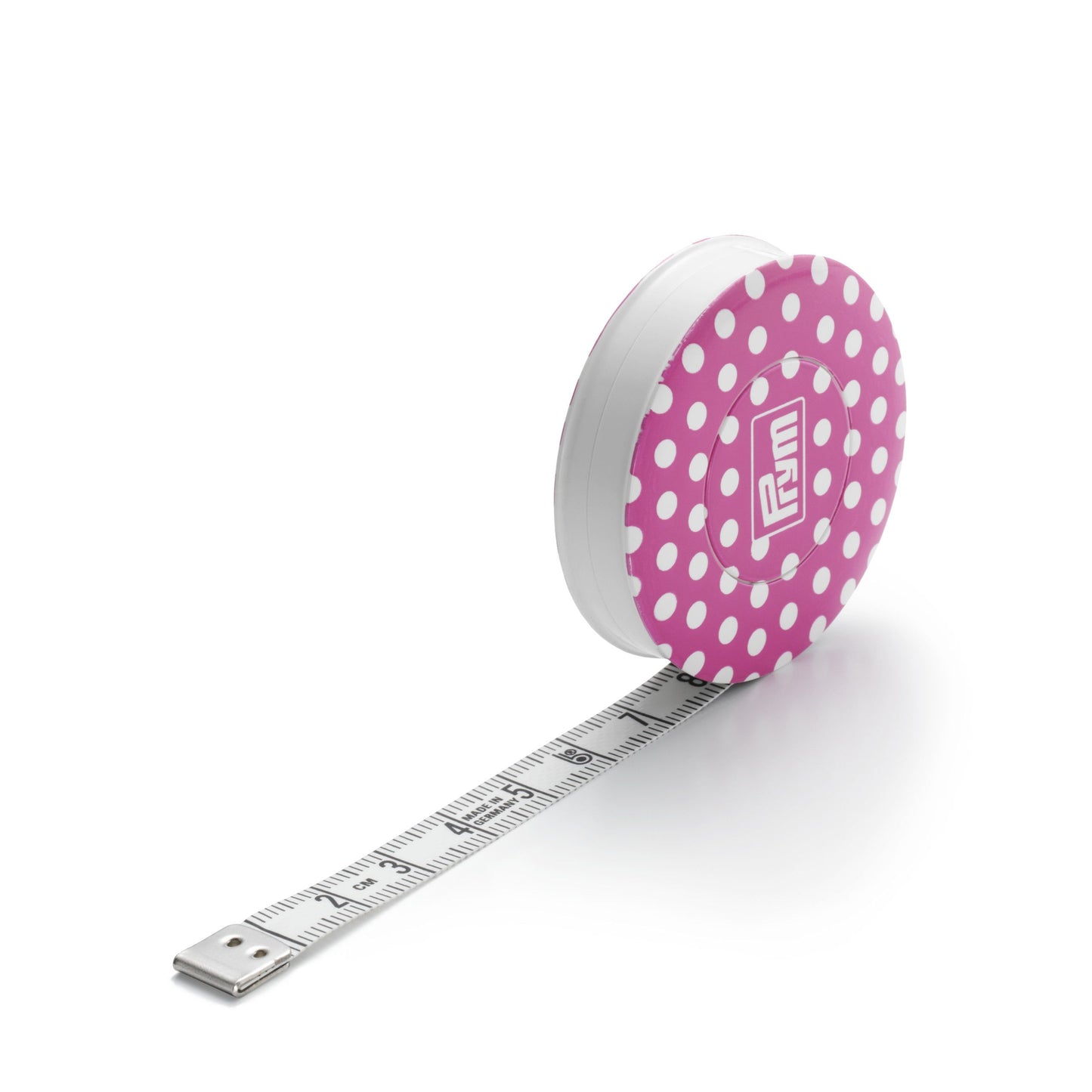 Retractable measure polka pink Prym Love P282714
