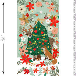Christmas Spirit - Mia Charro pine tree panel C068