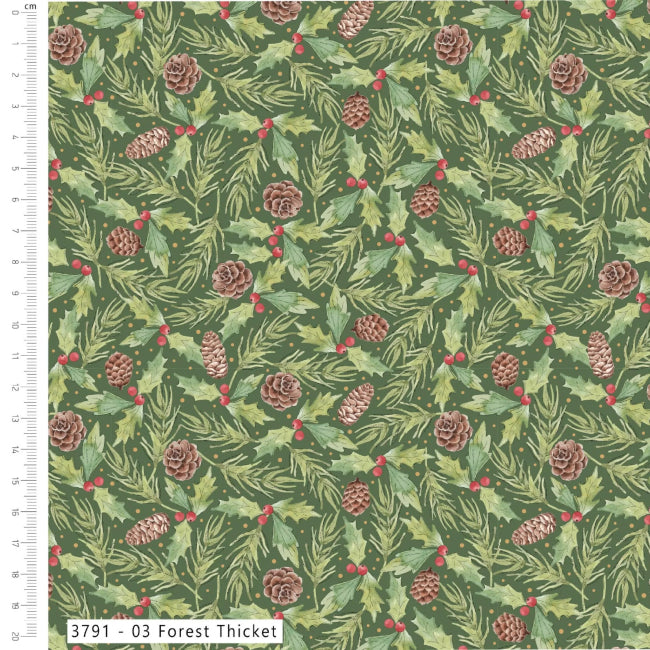 Yuletide Burrow - Forest Thicket