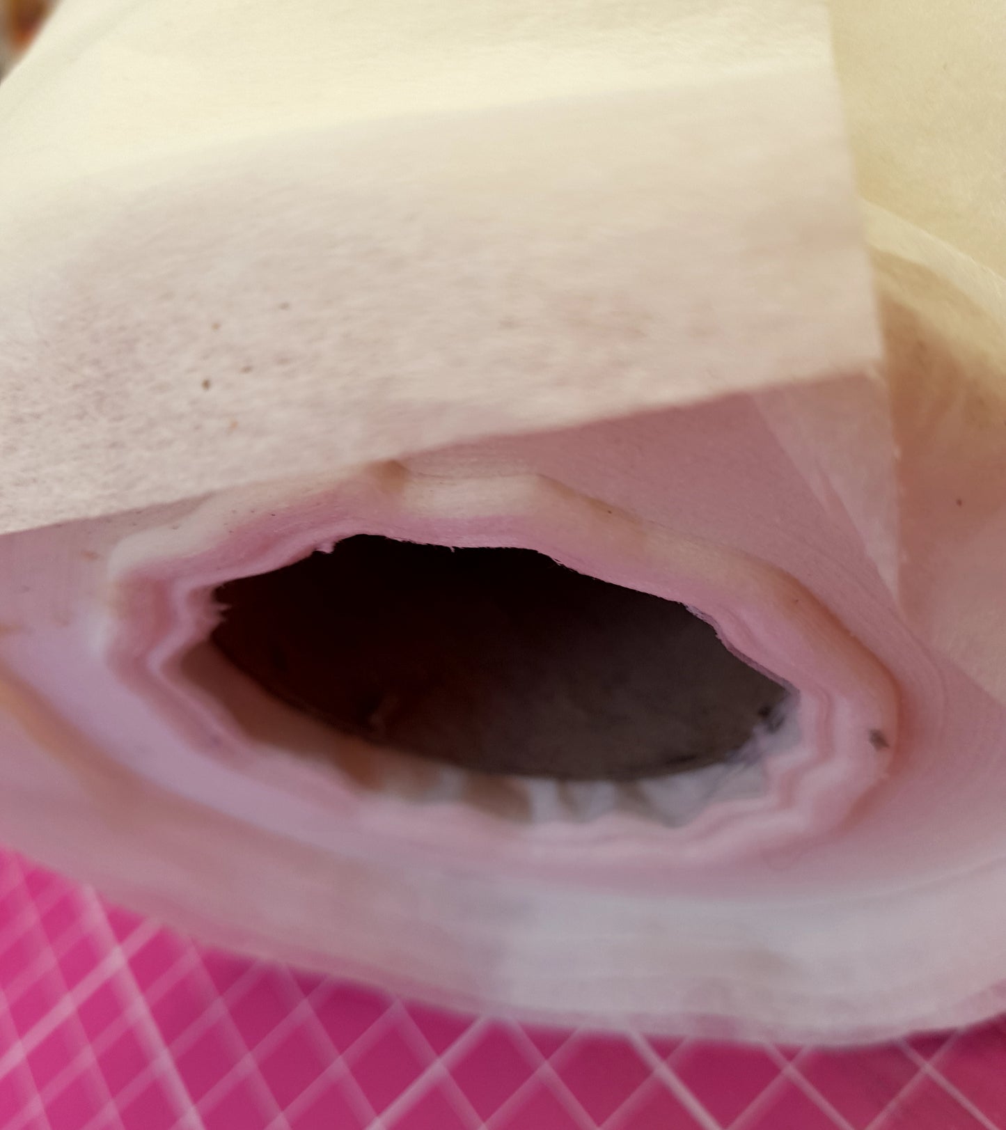 Iron on interfacing medium - white