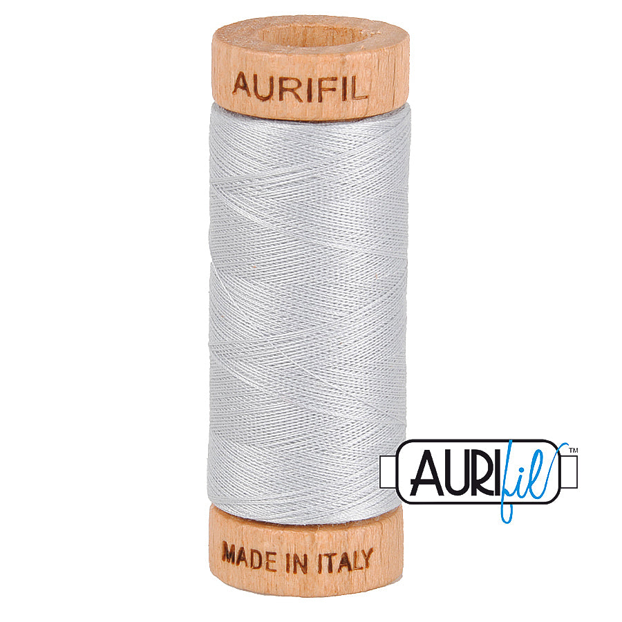 Aurifil 80 weight - dove grey 2600