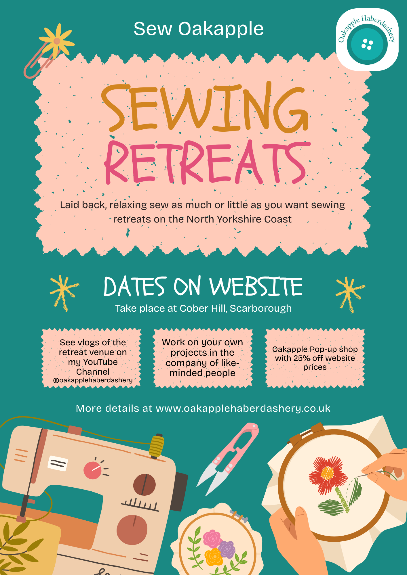 Sewing Reteats
