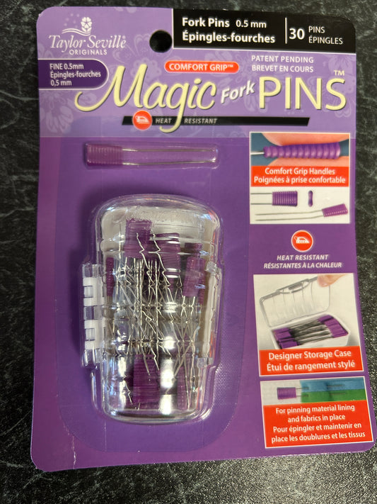 Magic Pins - fork fine 30 pcs (0.5mm) TS219737