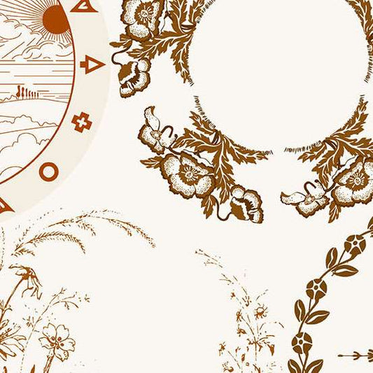 Camp Kitschy La La - thankful cream 2/1712L