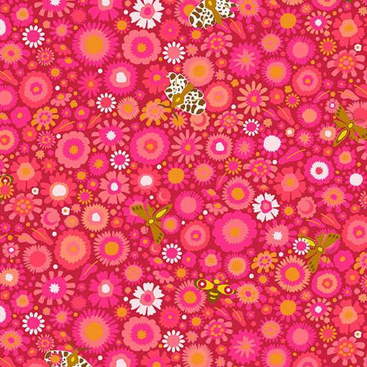 Camp Kitschy La La - daisy field cardina 2/1715R