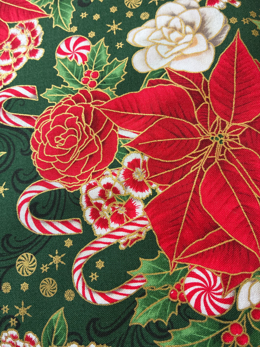 Holiday Flourish - peppermint twist pine