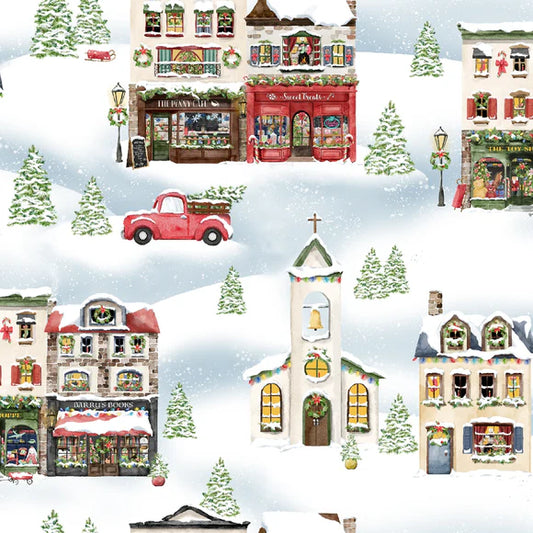 Winter Village - the village
