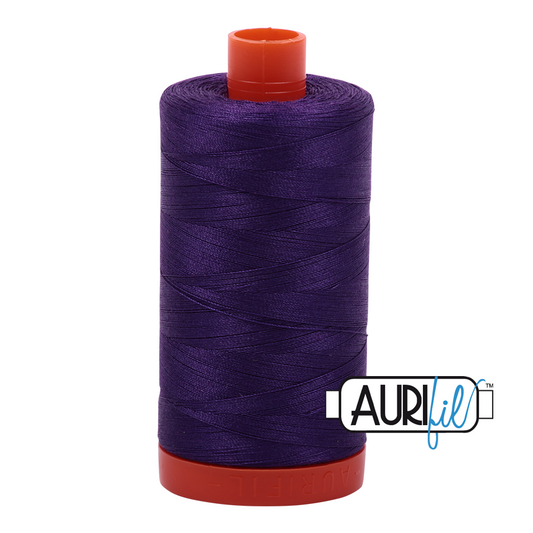 Aurifil cotton thread 50WT rich purple