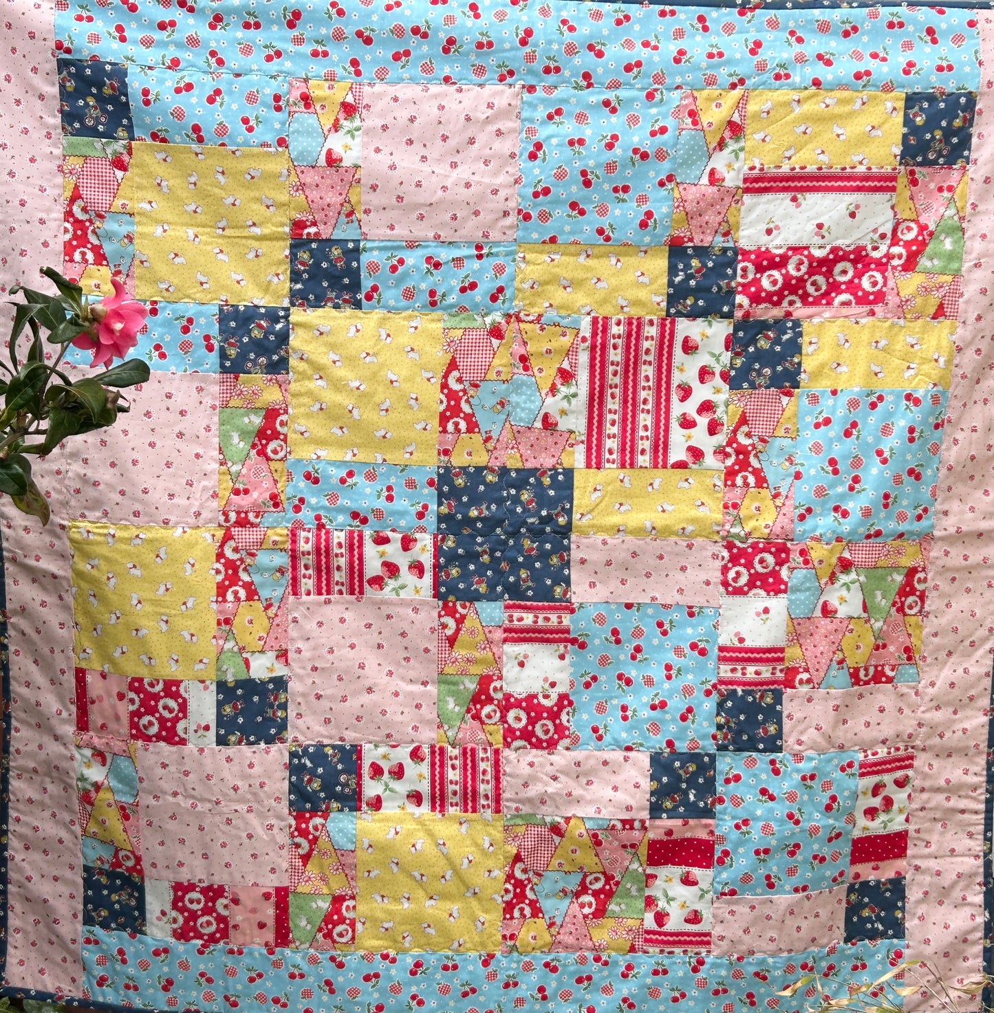 Disapearing Nine Patch Quilt top kit