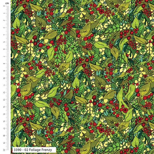 Berries and blooms The Crafty Lass - foliage frenzy