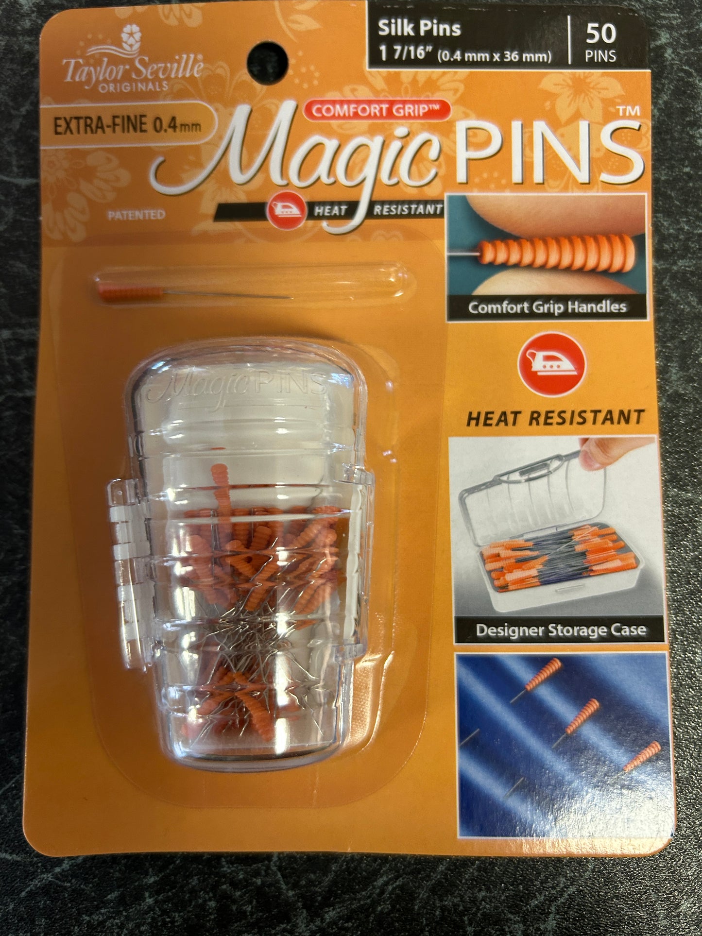Magic Pins - silk extra fine 50pc (0.4mm) TS219690
