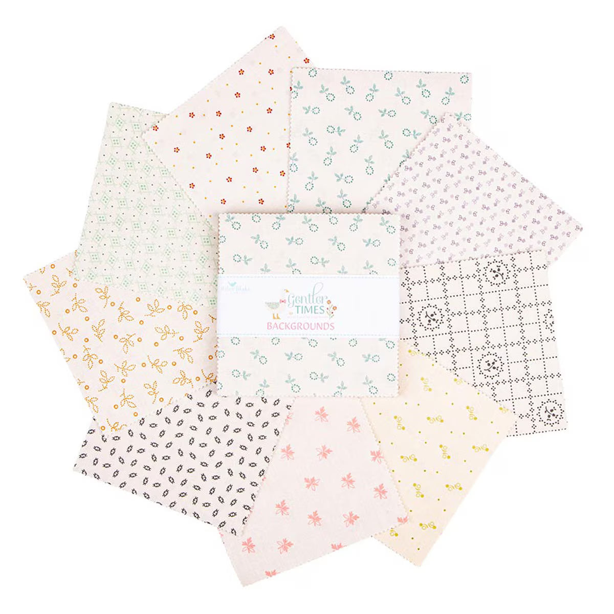 Lori Holt - Gentler Times   5 inch stacker Backgrounds