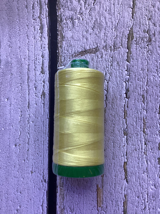 Aurifil cotton thread 40wt - 2115 lemon