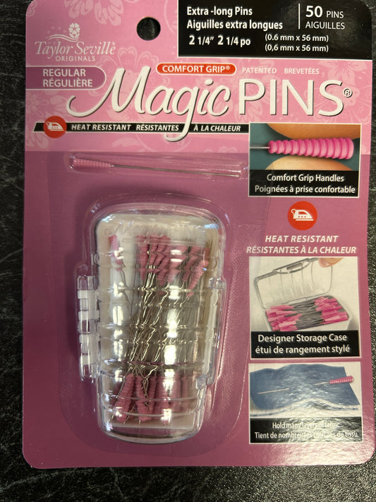 Magic Pins - extra long regular 50pc (0.6mm) TS219546