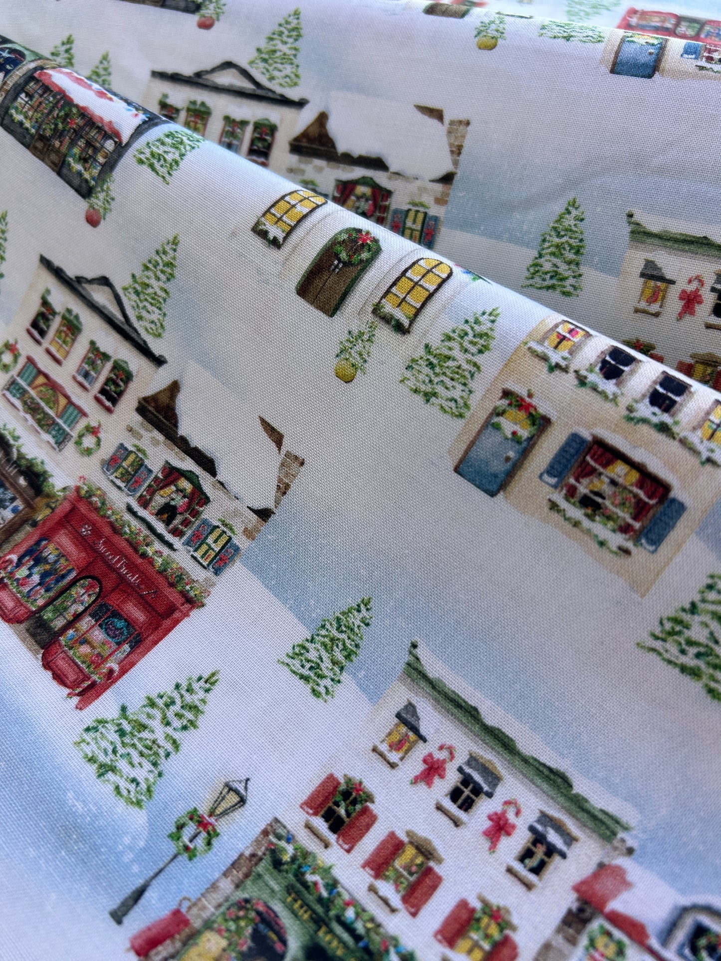 Winter Village - the village