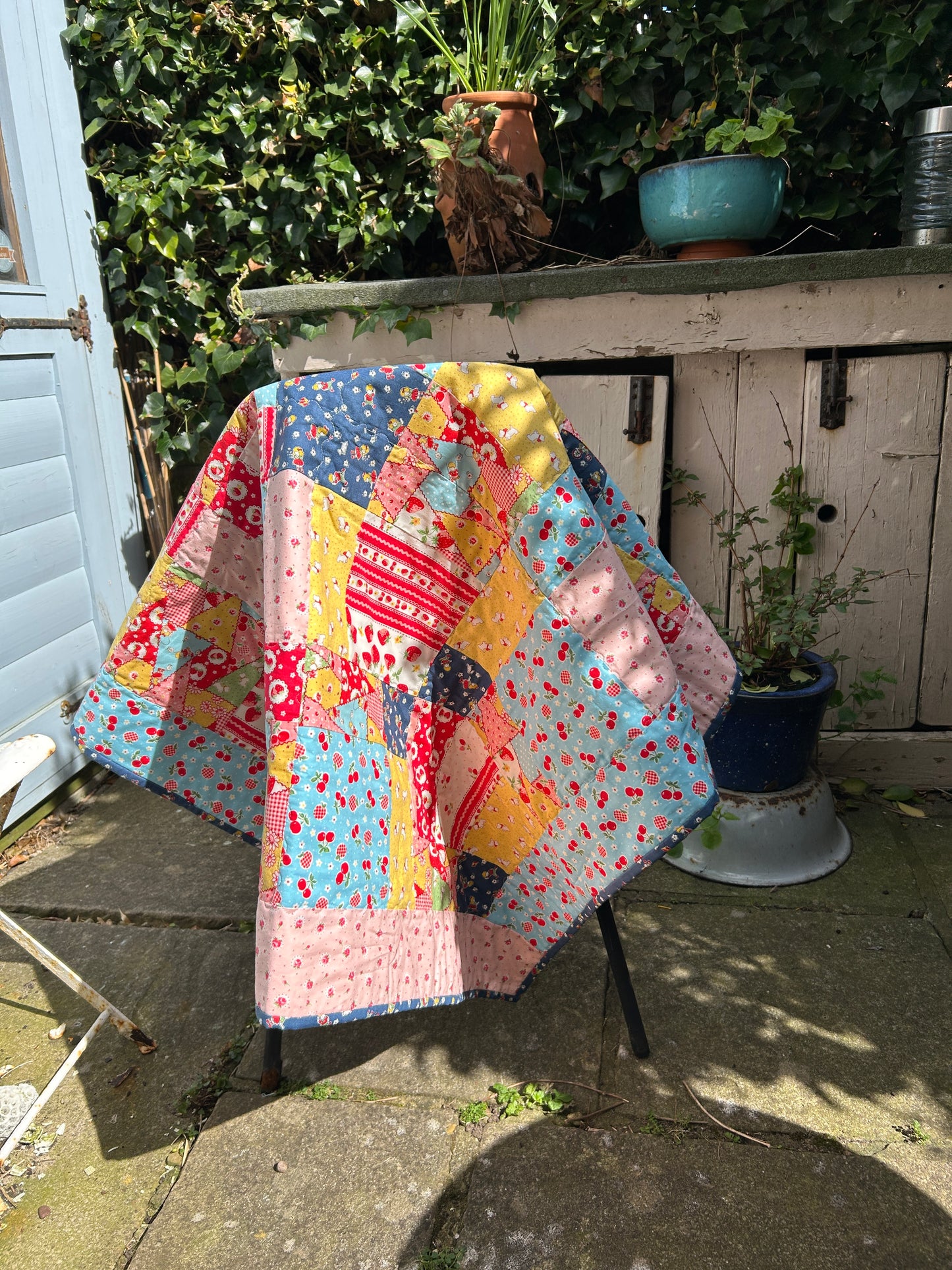 Disapearing Nine Patch Quilt top kit