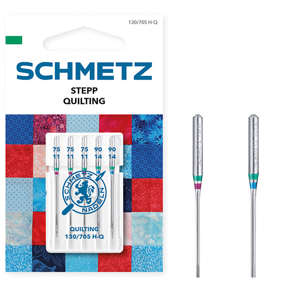 Schmetz quilting needles assorted 75 + 90  710617