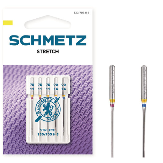 Schmetz stretch needles assorted 70-90     712807