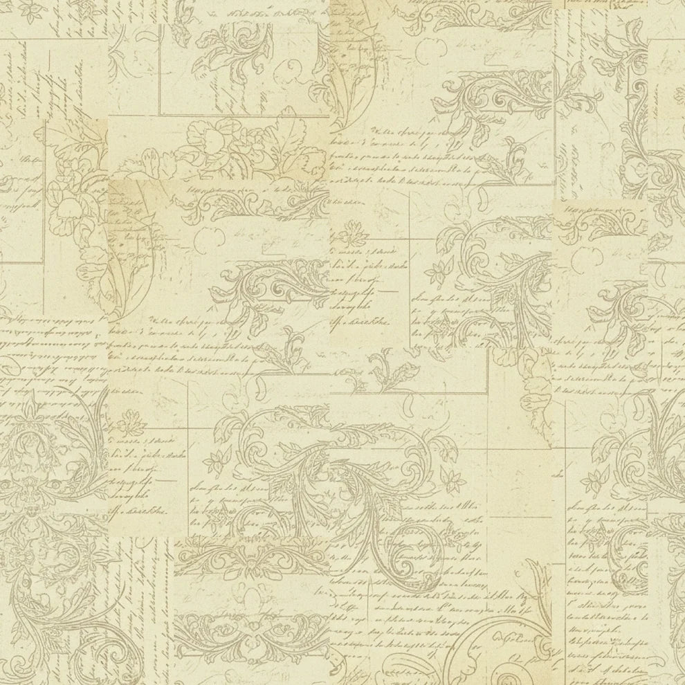 Strawberry Meadows - scroll and writing