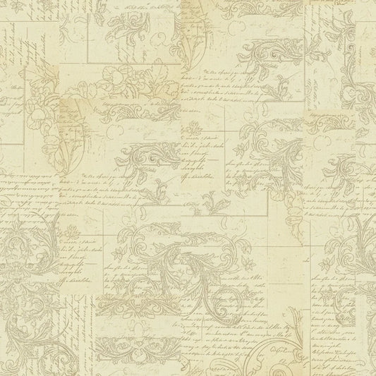 Strawberry Meadows - scroll and writing