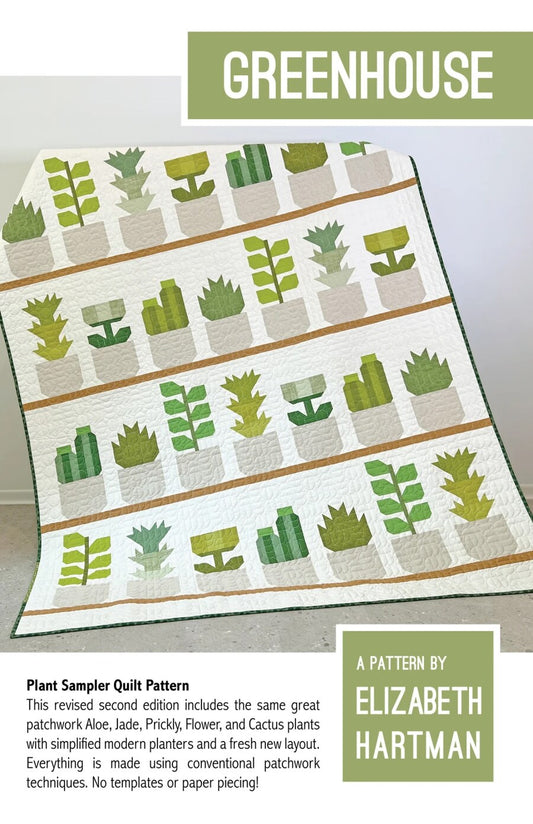 Greenhouse - quilt pattern- Elizabeth Hartman