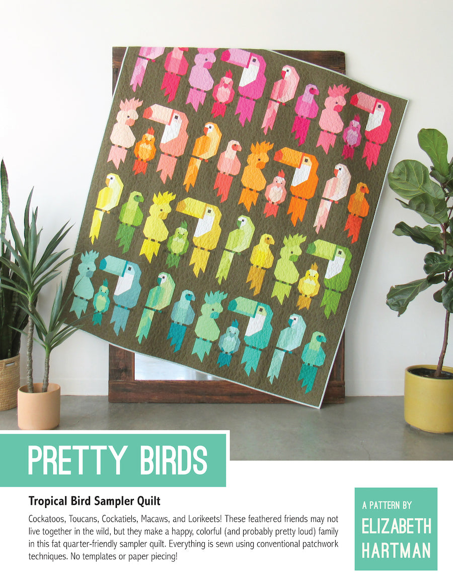 Pretty Birds - quilt pattern- Elizabeth Hartman