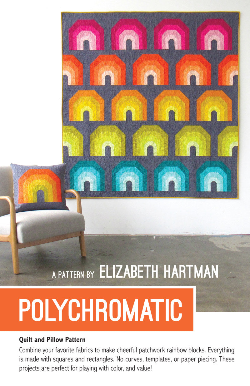 Polychromatic - quilt pattern- Elizabeth Hartman