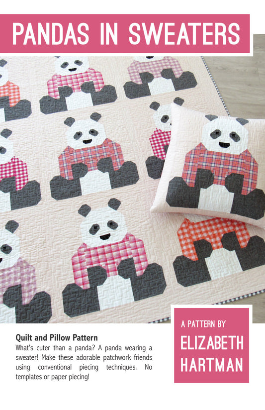 Elizabeth Hartman Pandas in Sweaters