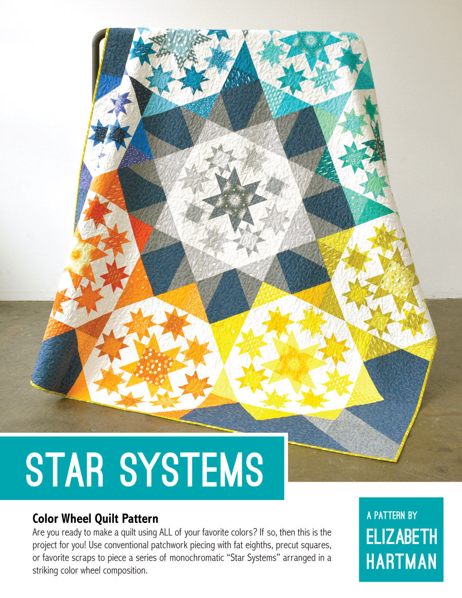 Star Systems - quilt pattern- Elizabeth Hartman
