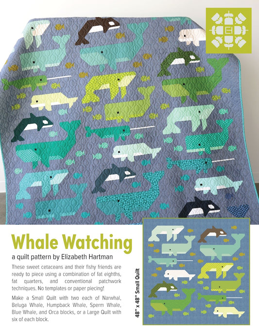 Whale Watching pattern book - Elizabeth Hartman