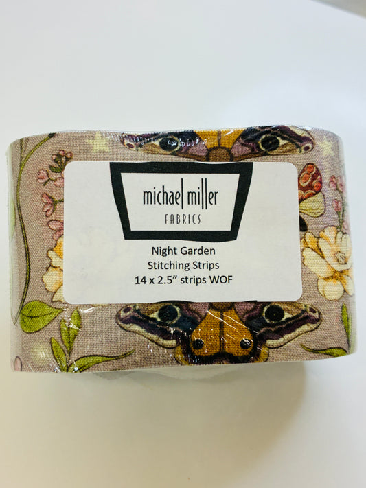 Night Garden - Michael Miller 2.5 inch strips