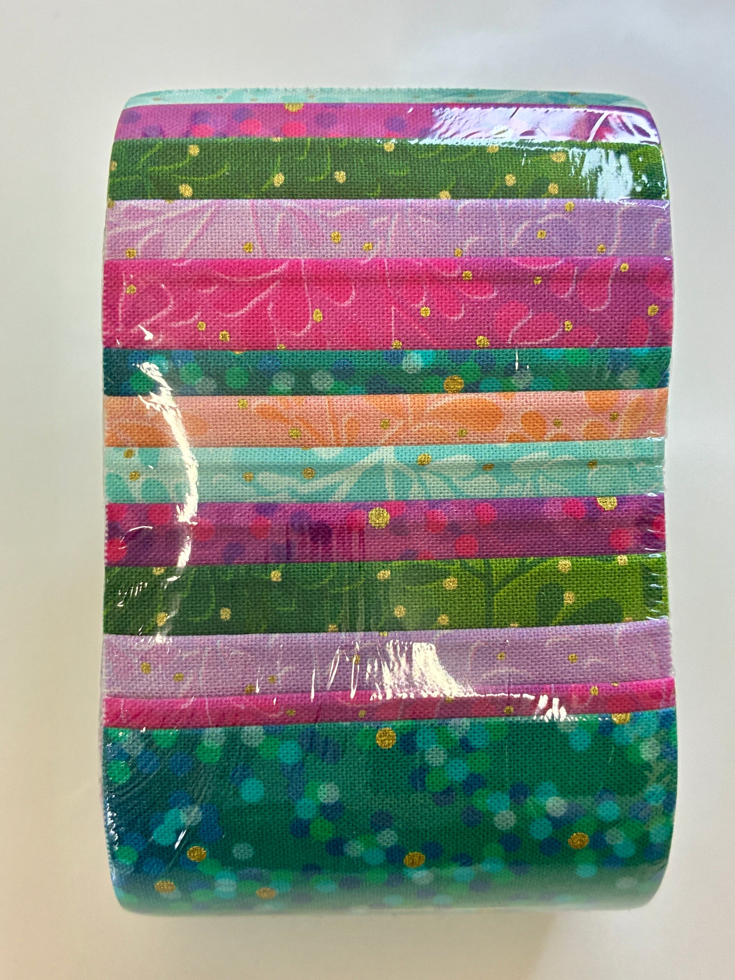 Mixed metallics Robert Kaufman 2.5 inch