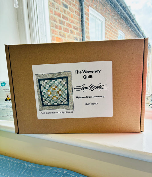 The Waveney Quilt - Skyborne Grace Colourway - quilt top kit